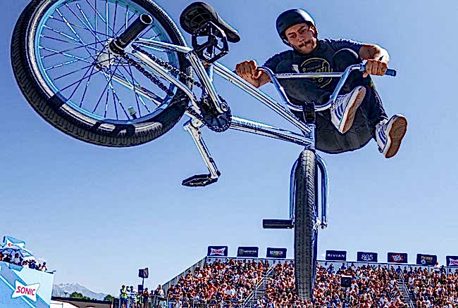 Justin Dowell at X Games Salt Lake City 2025