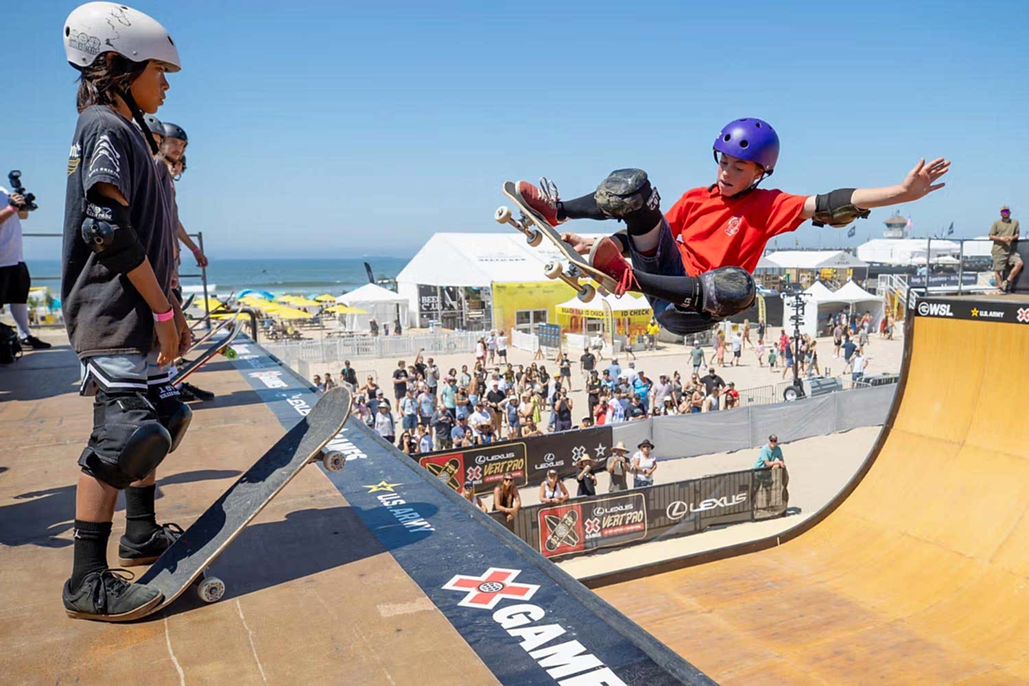 X Games Returns to the Beach with the Lexus X Games Vert Pro at the US Open of Surfing