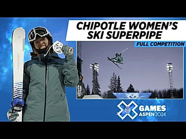Chipotle Women&#8217;s Ski SuperPipe | Aspen 2024
