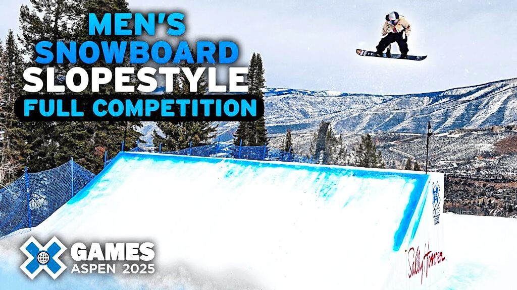 Men’s Snowboard Slopestyle Full Competition | X Games Aspen 2025