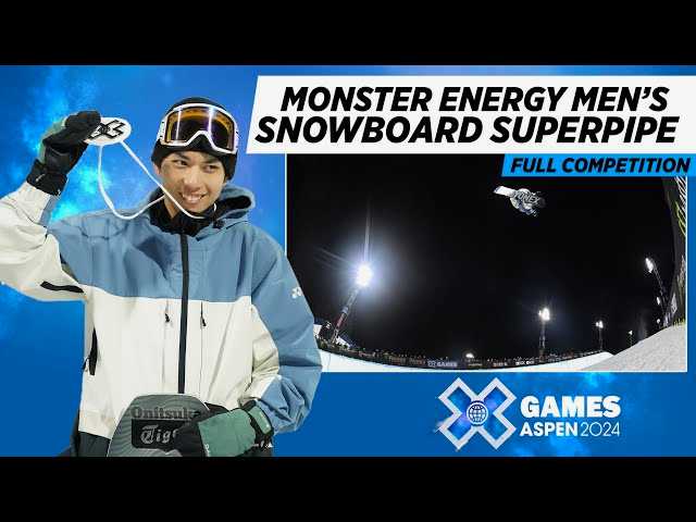 Monster Energy Men&#8217;s Snowboard SuperPipe | Aspen 2024