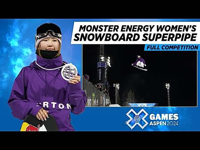 Monster Energy Women&#8217;s Snowboard SuperPipe | Aspen 2024