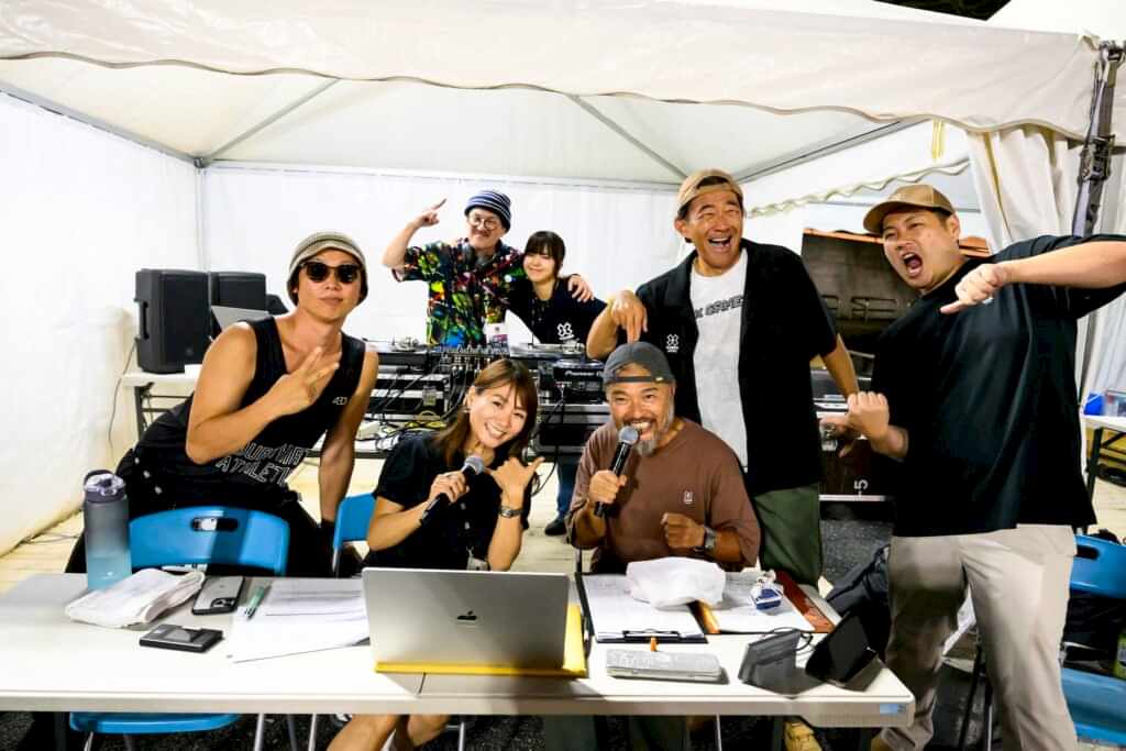 Announcers during 2024 X Games Chiba