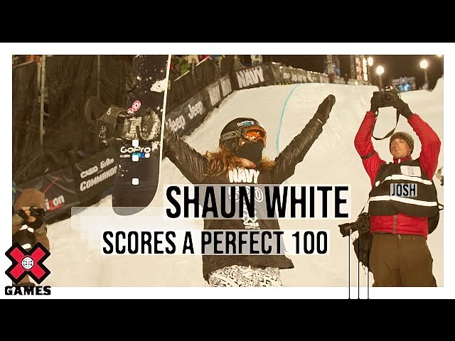 SHAUN WHITE: Perfect 100 Score | World of X Games