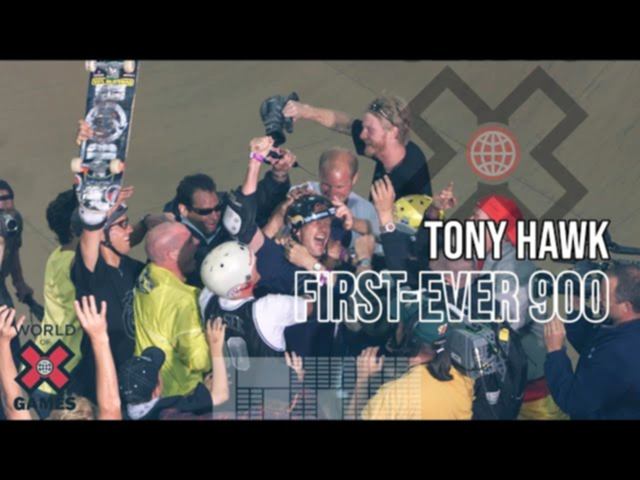 Video thumbnail Tony Hawk lands first ever 900