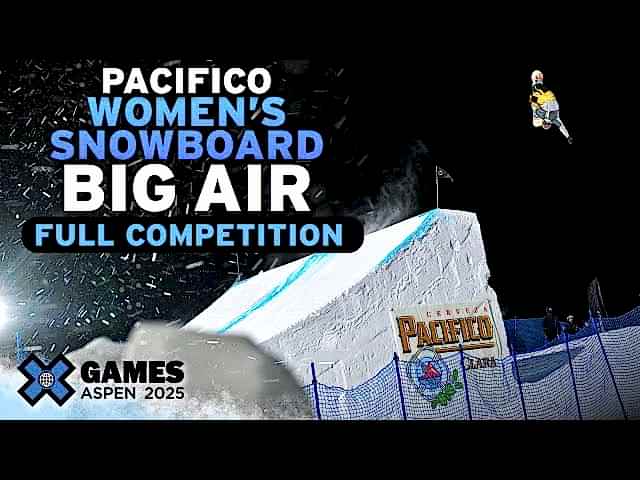 Pacifico Women’s Snowboard Big Air: FULL COMPETITION | X Games Aspen 2025