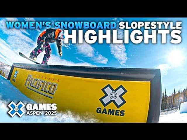 BEST OF Women’s Snowboard Slopestyle | X Games Aspen 2025